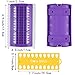 Embroidery Floss Organizer, BENBO Plastic Foam 30 Positions Thread Organizers Cross Stitch Embroidery Kit Tool with 4 Pcs 20 Positions Thread Project Cards, Embroidery Needlework Project Thread Holder