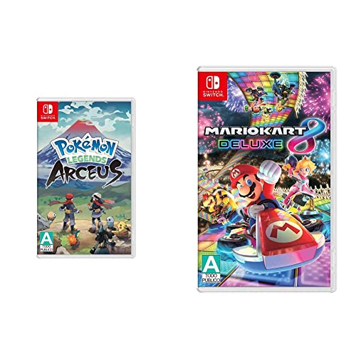Pokémon Legends: Arceus Standard Edition Nintendo Switch + Mario Kart 8 Deluxe Standard Edition Switch
