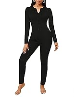 Algopix Similar Product 13 - Ekouaer Bandage One Piece Pajama Romper