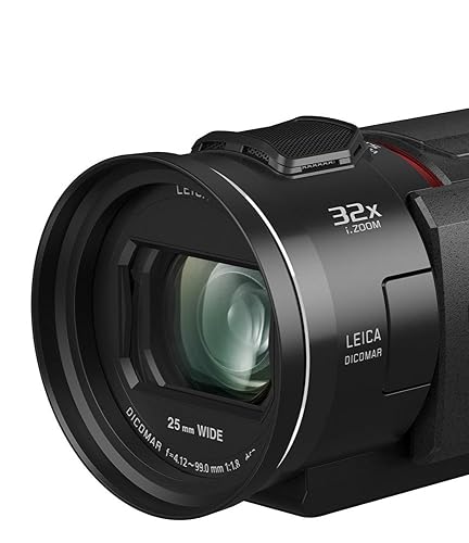 Panasonic HC-VX1EB-K 4K Video Camera with LEICA Dicomar Lens