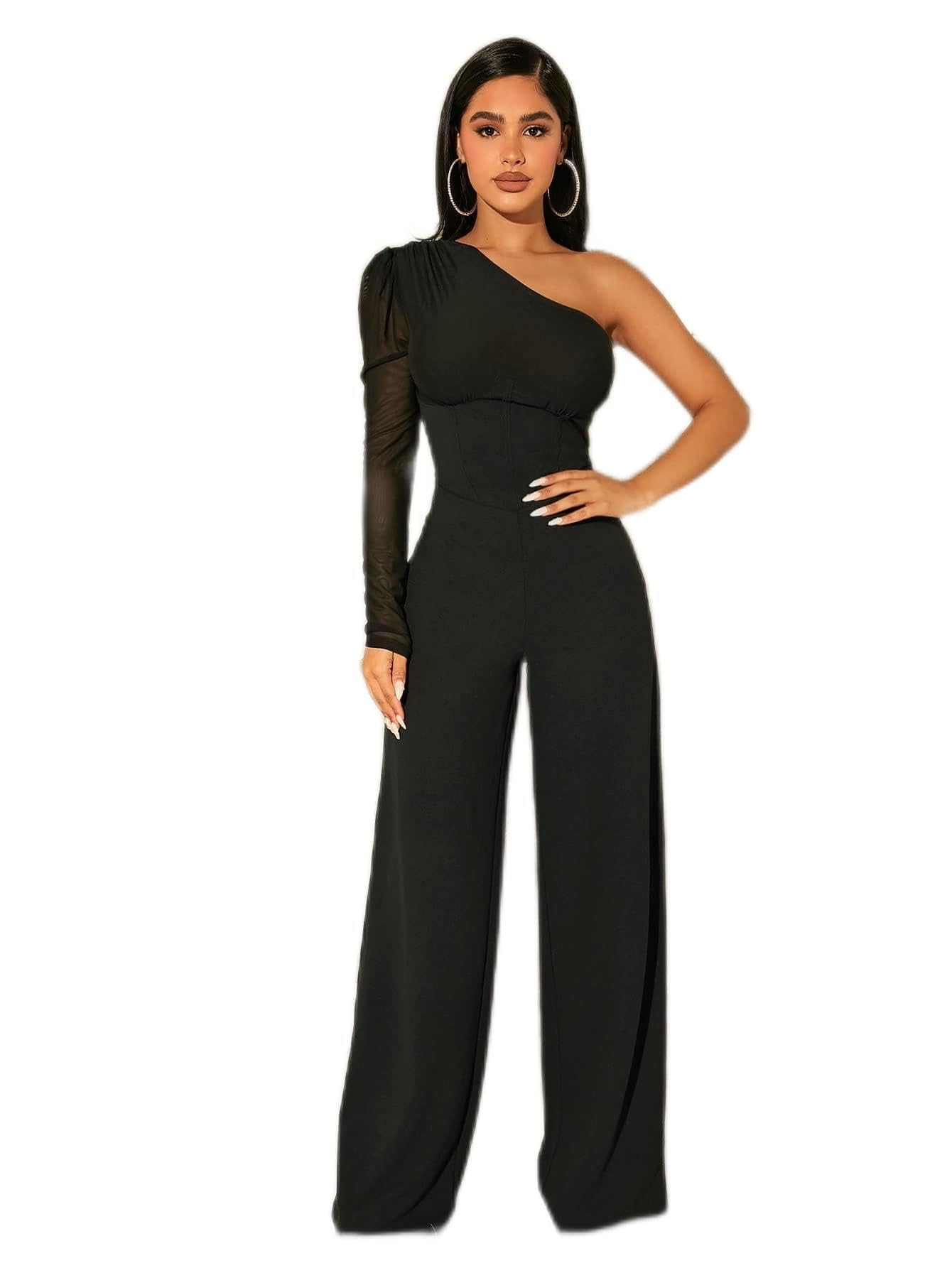 未使用★Ameri★MEDI PUFF SLEEVE ROMPERSオケージョン Ameri（アメリ）の「MEDI PUFF SLEEVE ROMPERS（つなぎ