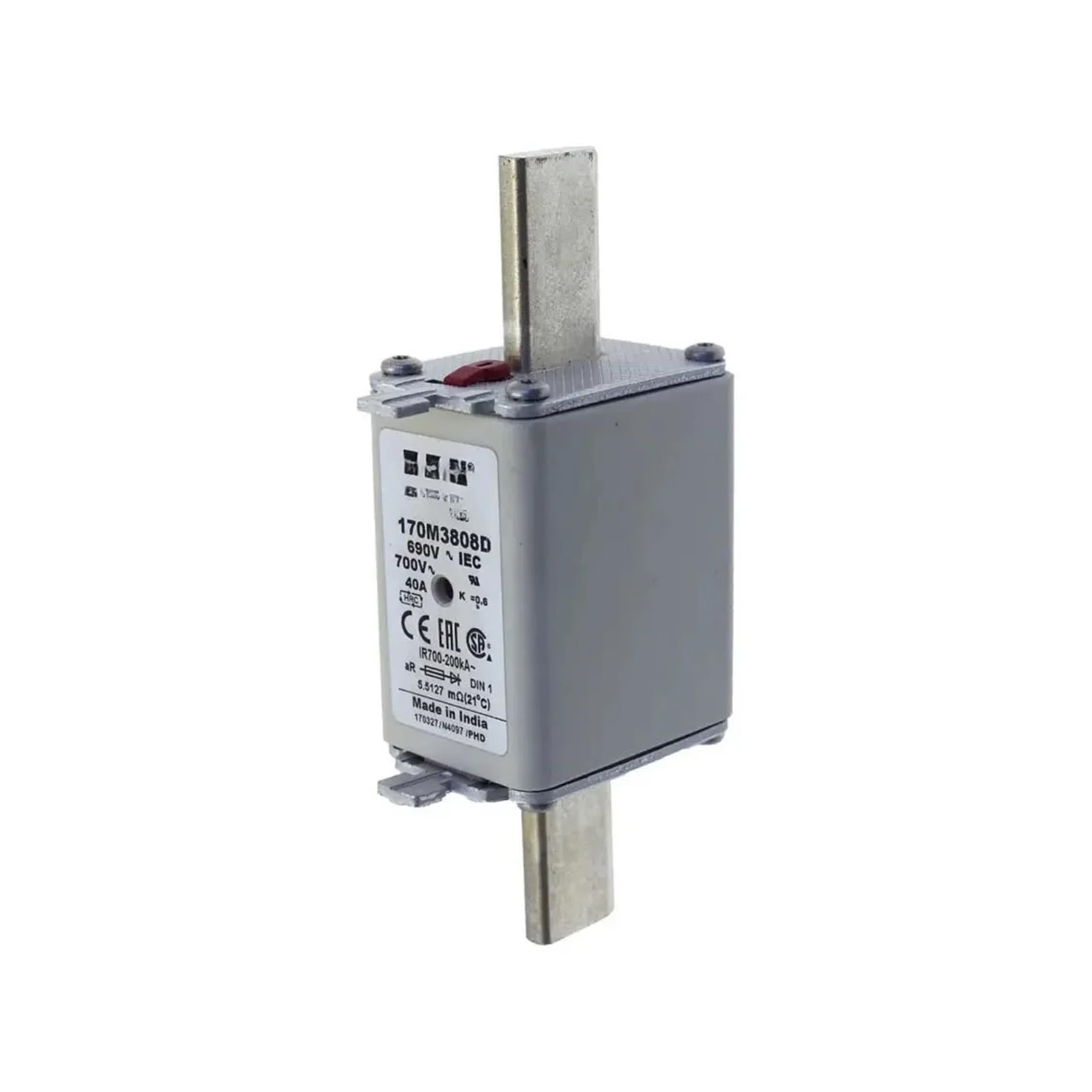 Fusible ultra rapide 170M3814 pour sécuriser les variateurs