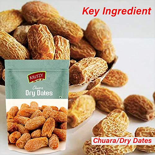 Image of Nutzy Premium Dates (Yellow Dates / Peela Khajoor, 800g)