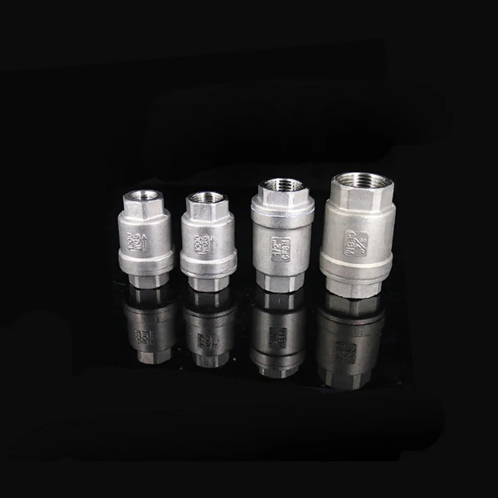Clapet anti-retour femelle 1-1/2 Pouce Anti-Reflux Eau Gaz Huile