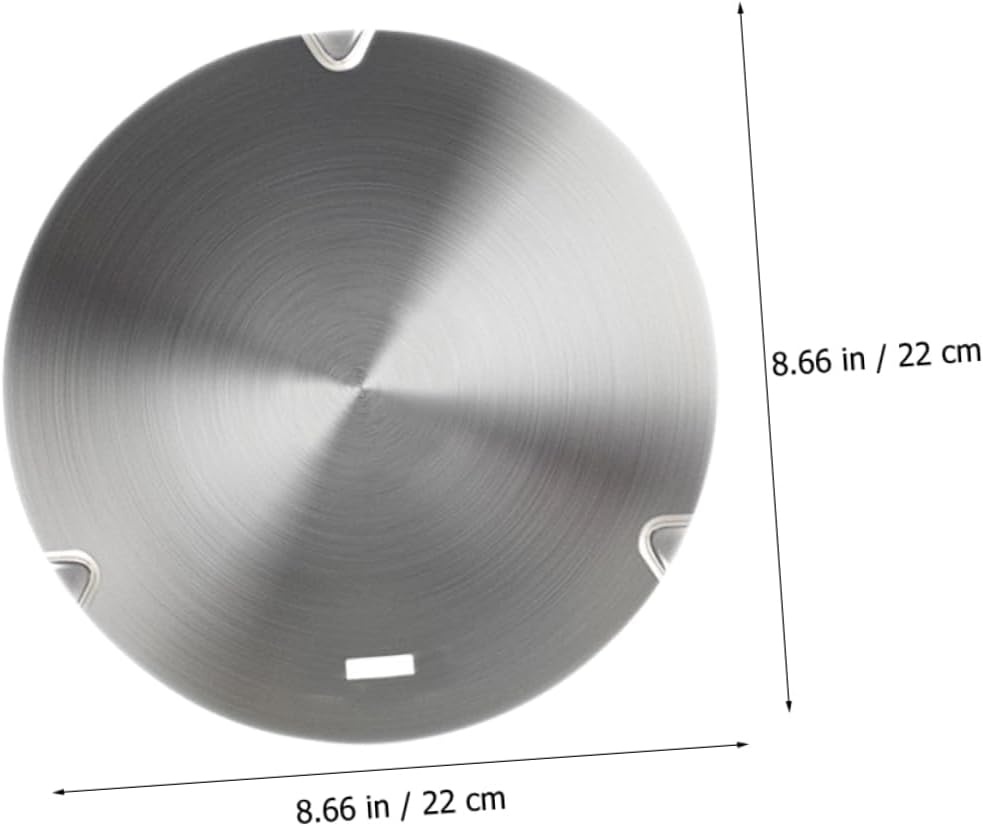 Cabilock Heat Diffuser for Gas Stove Induction Cooktop Adapter Even Heat Transfer Plate for Electric Stove Cooking Versatile Cooking Tool