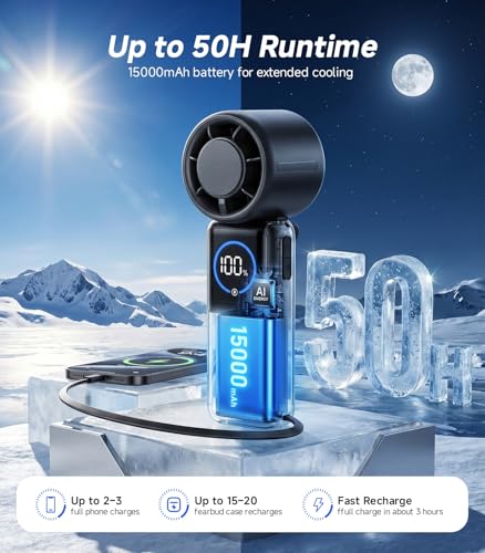 Handheld Portable Fan - image 4