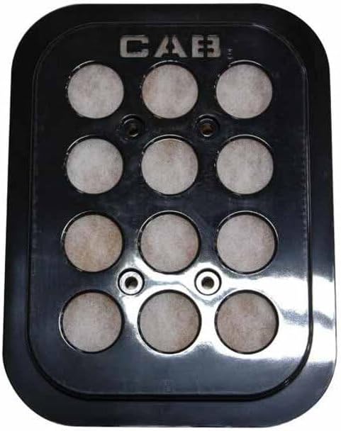 Technical Precision Replacement for Kenworth T600 AEROCAB Year 1996 Black Plastic CAB Fresh Filter