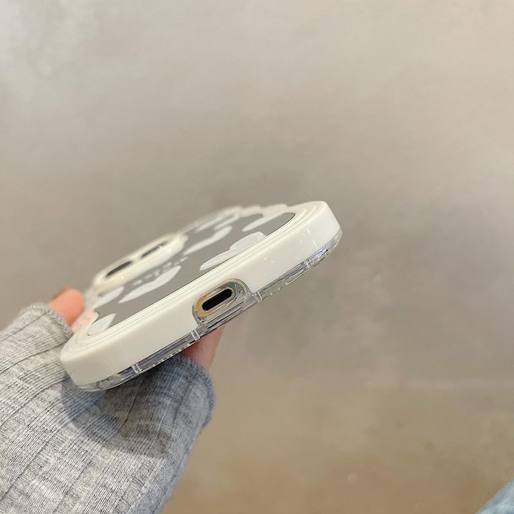 Amazon.co.jp: 素敵なホワイトハートケース iPhone 14 15 Pro Max 13