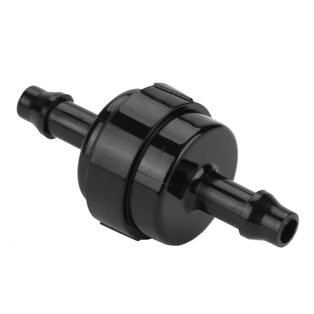 Válvula de retención unidireccional sin retorno, 1/8" 3/16" 1/4" 5/16" válvula de retención en línea sin retorno para combustible gas líquido aire (1/8 pulgadas)