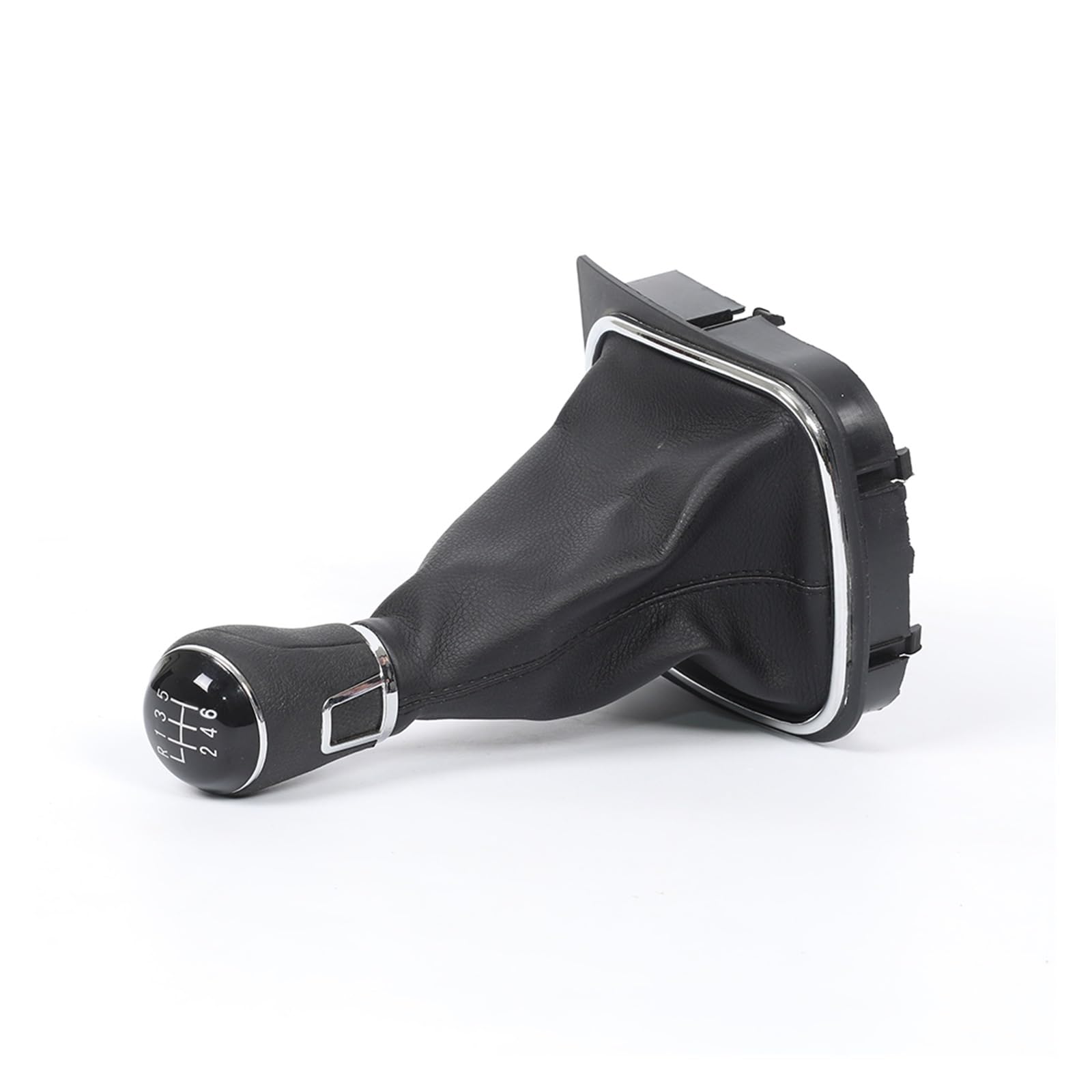 Lvgvzttgkm 6 Plastic Black For Vw For Golf 6 5 Rabbit For Jetta Mk5 Mk6 2004-2014 Sporty Shift Knob