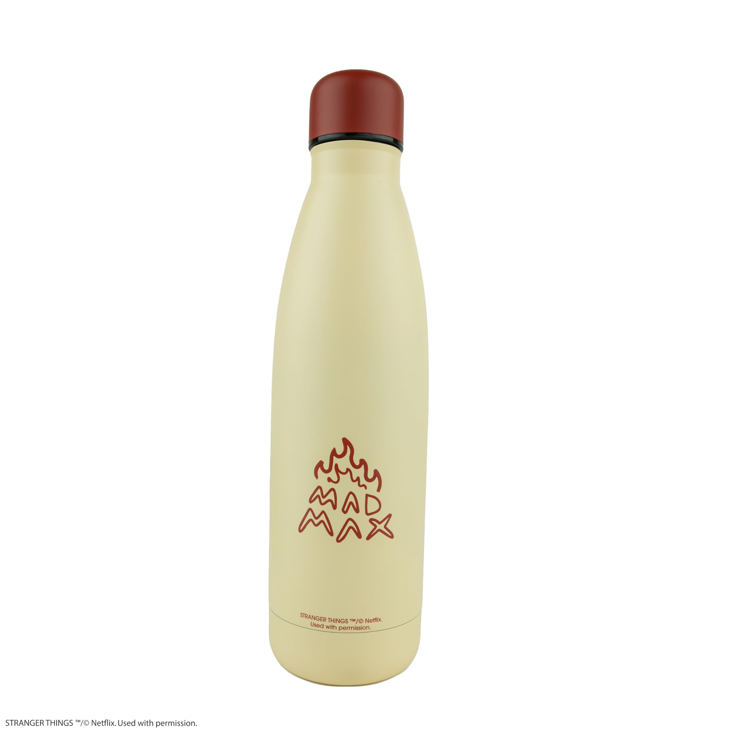 Cinereplicas Stranger Things - Botella de Agua Aislada Max Mayfield - 500ml - Licencia Oficial