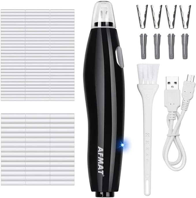 Electric Eraser for Artists, 140 Eraser Refills, Rechargeable Battey