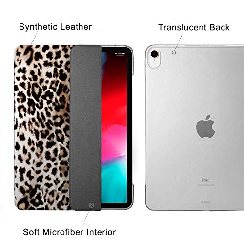 Image of DuraSafe iPad Pro 12.9 inch 4th Gen 2020 Cover A2229 MY2H2HN /A MY2J2HN /A A2069 MXAT2HN /A MXAV2HN /A MXAU2HN /A MXAW2HN /A A2233 MY3K2HN /A MY3J2HN /A MXFY2HN /A MXG12HN /A MXFX2HN /A MXG02HN /A - Leopard