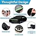 Aazai Waterproof Car Covers for 2006-2023 Dodge Charger Car Cover, 210T All-Weather High-Density Waterproof Charger Car Cover, w/Zipper Door, Windproof, Dustproof and UV Proof All Weather Protection