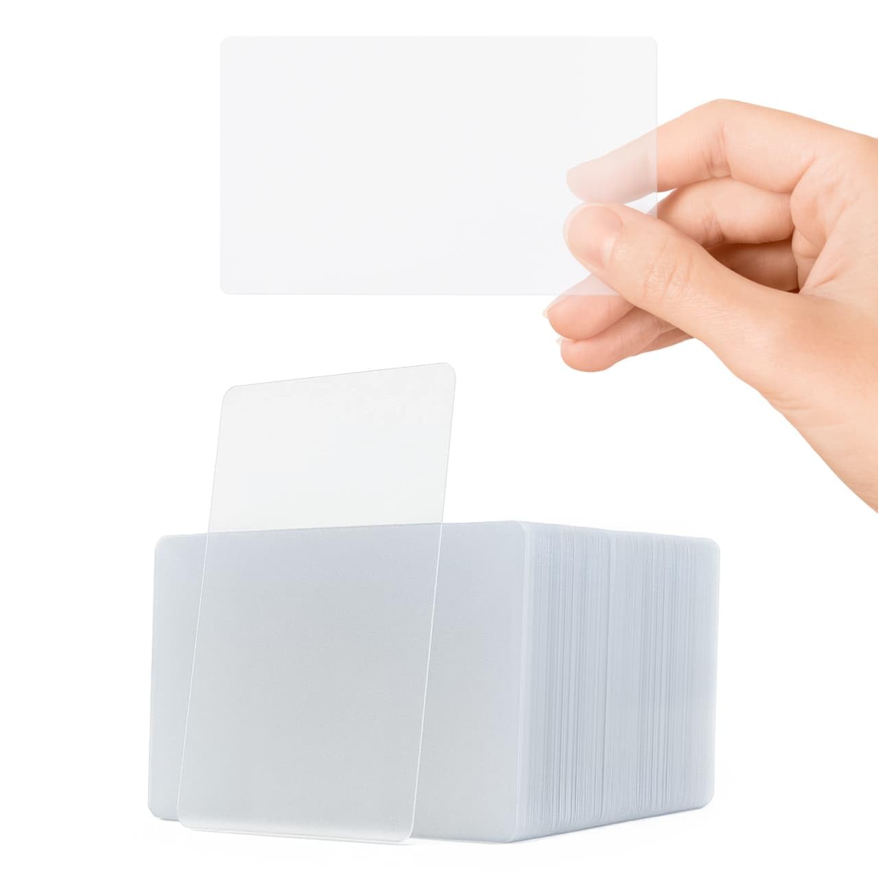 Lot De 100 Pochettes Autocollantes En Cellophane Pour Cartes De Vœux 30