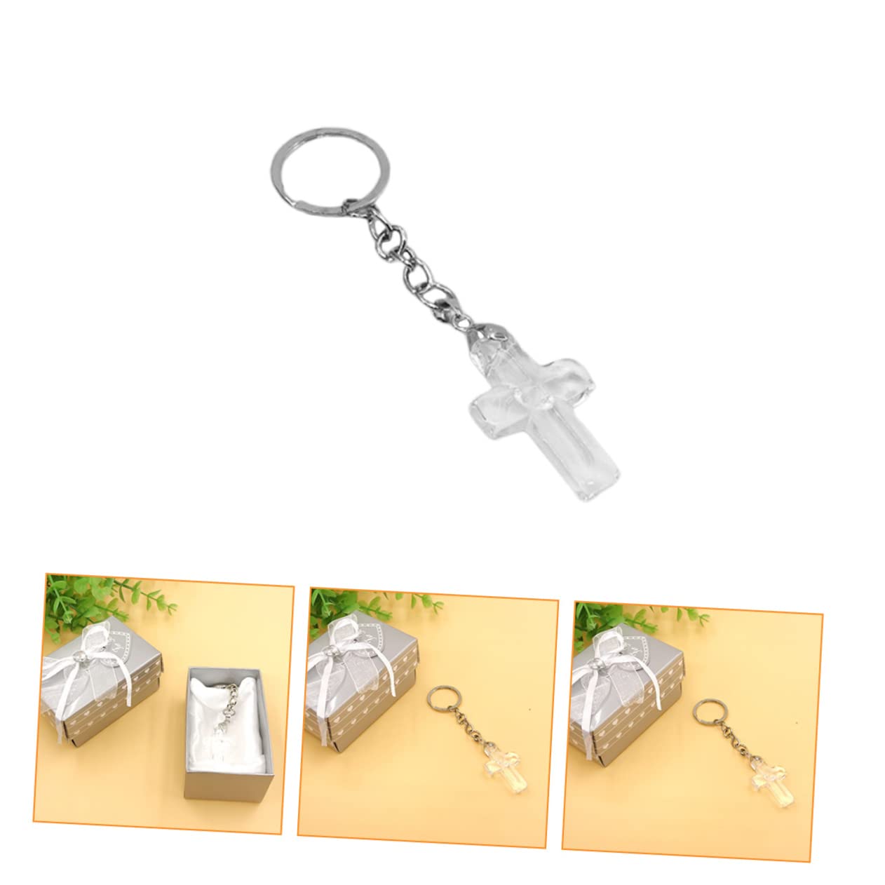 BESTYASH 6pezzi Portachiavi Decorativo Accessorio Religioso Per Chiavi Religiosi e Speciali