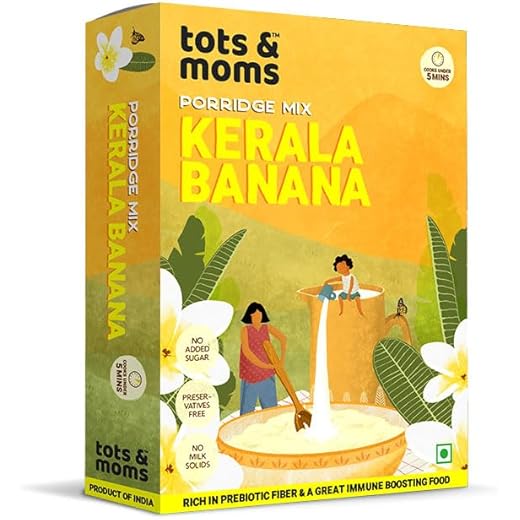 Tots & Moms Banana Calcium 200G
