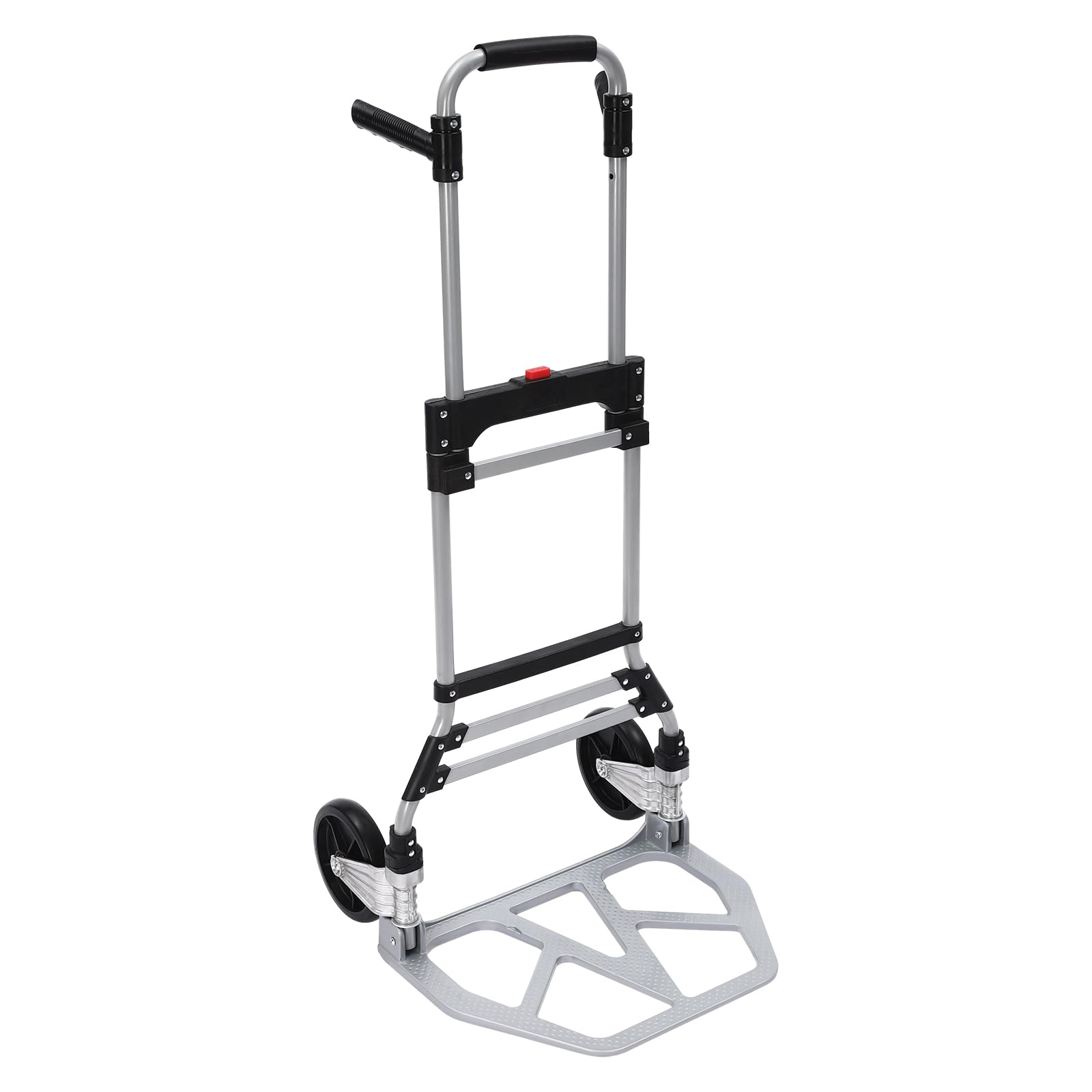 Carretilla de mano plegable Carro de equipaje Carretilla de mano Carro Plataforma Carro de Transporte Carro Carro Carro Equipaje para Casa Oficina
