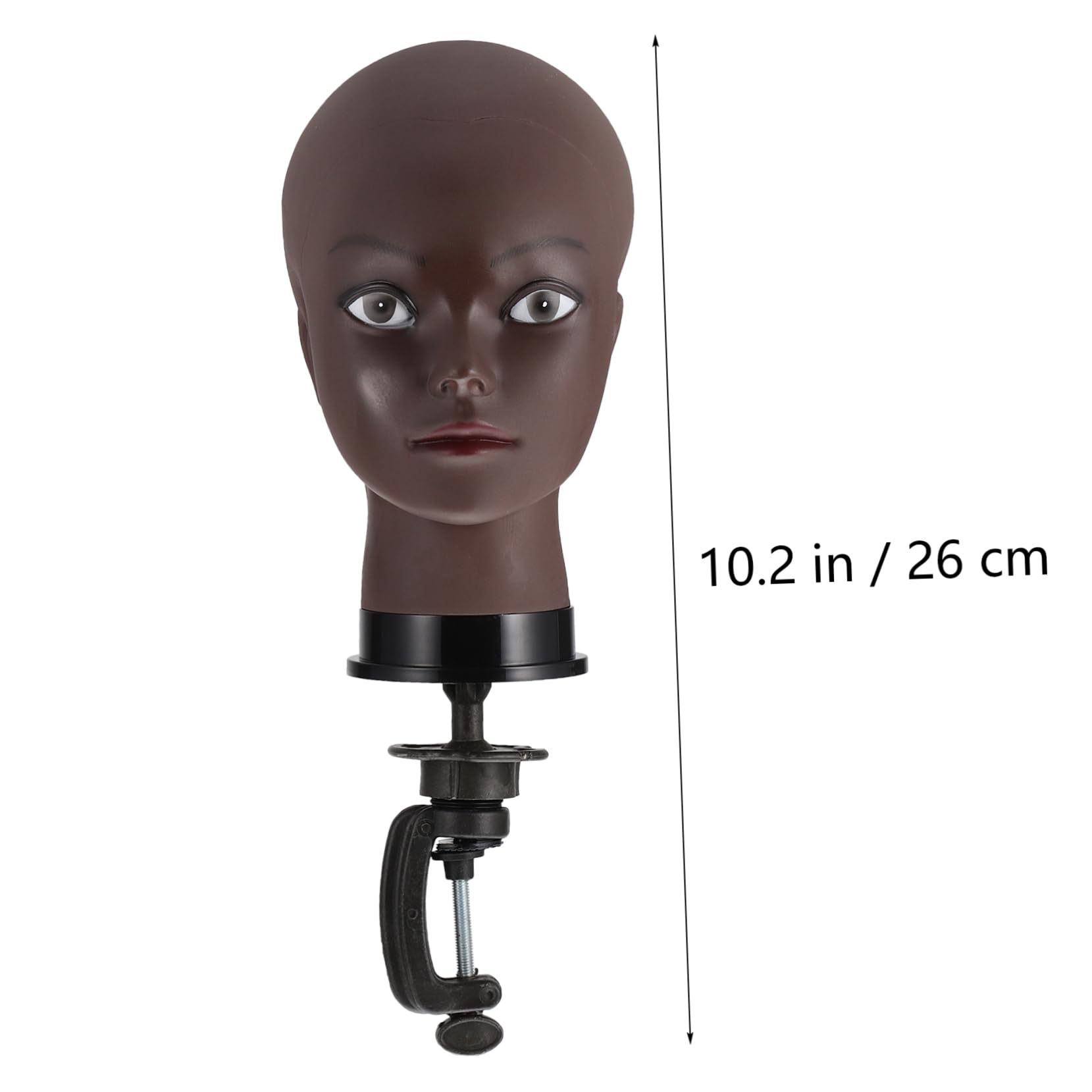 SHERCHPRY 1 Set Cosmetology Mannequin Head Practice Head Mannequin Face Wig Making Display