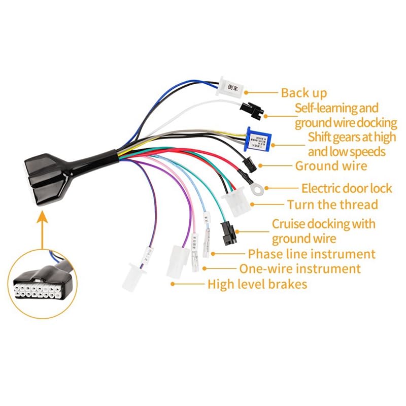 Centralina Monopattino Elettrico Regolatore di onda sinusoidale 48V 60V 2500W 72V 3000W corrente continua brushless for bicicletta elettrica motore for scooter 50A