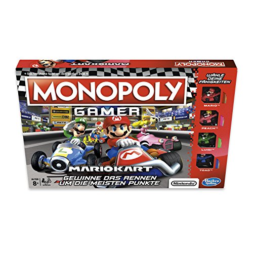 Monopoly Gamer Mario Kart, Gesellschaftsspiel für Erwachsene & Kinder, Familienspiel, der Klassiker der Brettspiele… – Bild 4