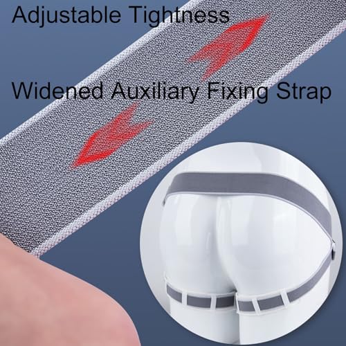 Faja de Hernia para Hombre, Soporte Escrotal Ajustable L miniatura 4