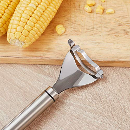 Plaina de Milho Debulhadora de Milho de Aço Inoxidável Ultra Sharp Milho Separador de Cozinha Ferram