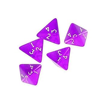 ダイス 4個 Amazon.co.jp: 25個 透明 4面ダイス サイコロ ダイス ダイス