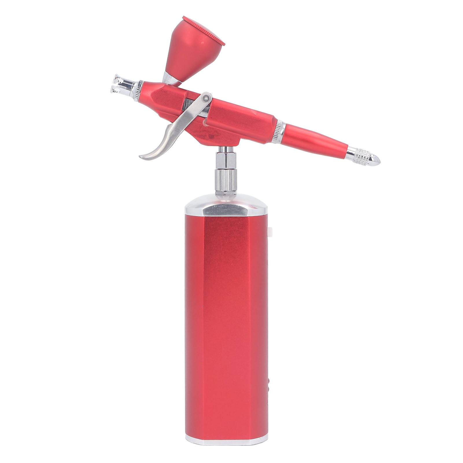 Fafeicy Mini Airbrush Kit, Aluminium Legierung Handheld Airbrush Pistole,
