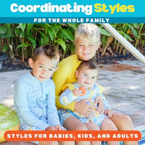 Image of SwimZip UPF 50+ Long Sleeve Rash Guard for Boys' and Girls' - Baby, Toddler, Kids