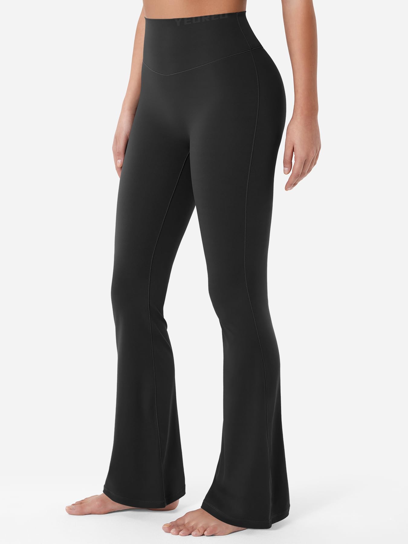 YEOREO Leggings invisibles para mujer, cintura alta, ligeros, para entrenamiento, yoga, push up, opacos
