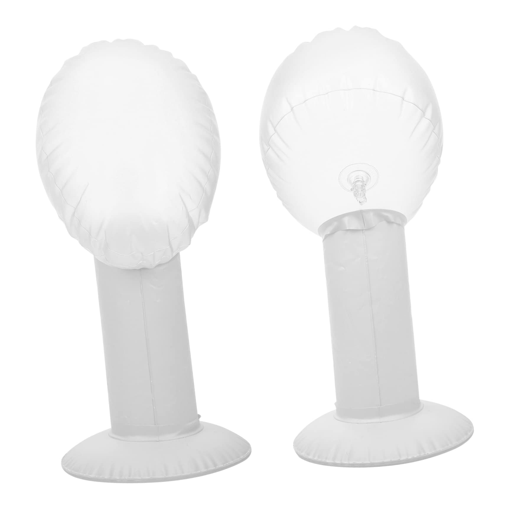 VOSAREA Wig Mannequin Head Pvc Mold Hat Display Organizer Styling Stand for Wig Storage Display