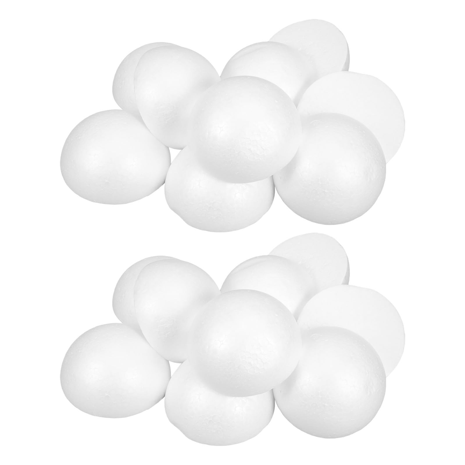 Bolas de espuma de 9.5cm fáciles de pegar y pintar para manualidades personalizadas