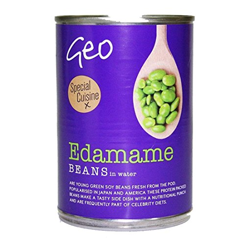 Geo | Edamame Beans in Water | 4 x 400g