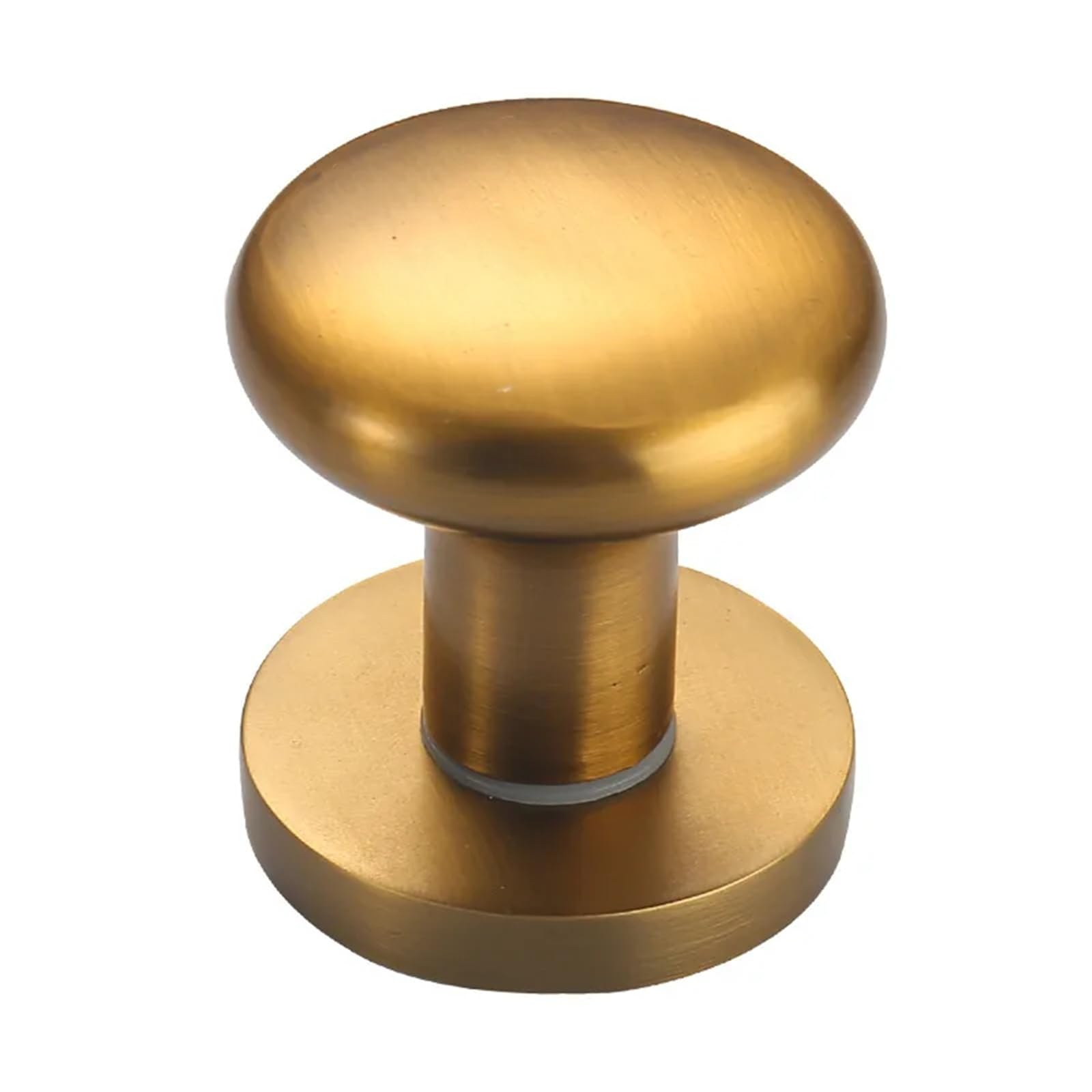 Nbmfdsry Huanggu Closet Gate Lock, Door Lock Silent Concealed Zinc Alloy Single Face Keyless Circular 1Pcs(Huanggu)