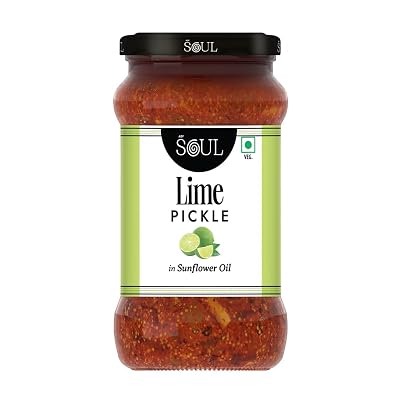 Soul Lime Pickle 380g - Capturing Tangy Perfection in a Jar