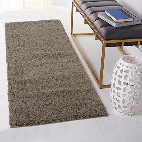 Image of Purav Light 2200 GSM Soft Fluffy Runner Mats (4 x 6 ft, Camel)| Durable & Washable Bedside Runner for Bedroom, Mat for Bathroom, Living Room Floor Home Decoration with Anti Skid Backing