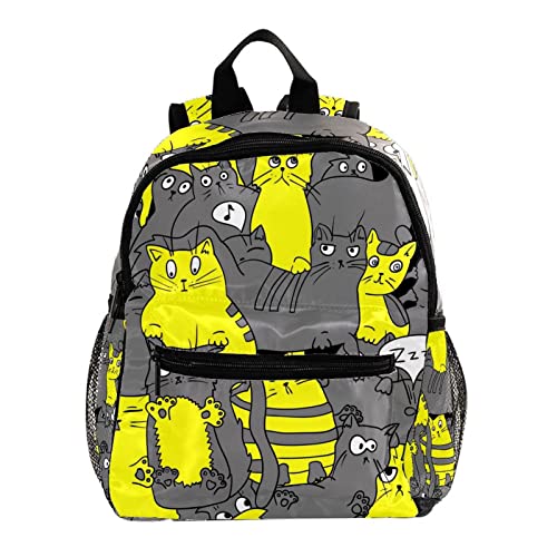 Sac à dos pour garçons et filles motif poulet multicolore 30,5 cm