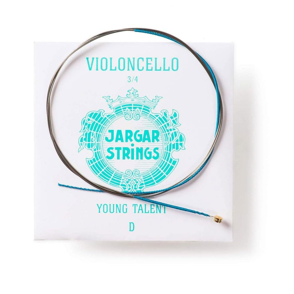 JARGAR "Young Talent" Cuerda para Violonchelo 3/4 Re Medium núcleo de acero; escala pequeña