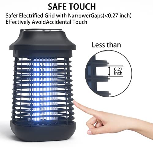 Raindot NLZQ-1 Bug Zapper Outdoor/Indoor,Mosquito Zapper 4200V High Powered Waterproof Electronic Mosquito Killer,15W Uva Mosquito Lamp Bulb,Fly Traps Patio Insects Killer,Trap Killer thumb #1