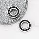 OTOTEC 8 Stück 6003-2RS Kugellager mit Doppelter Abdichtung 35 X 17 X 10 Mm Geeignet für Verschiedene Industrieanlagen Mikromotoren Kleine Rotierende Motoren Bürogeräte