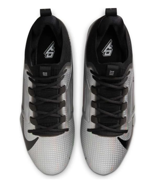 Image of Nike Alpha Menace 4 Elite Football Cleats (FD7036-600, University Red /Team Red /Black /White)