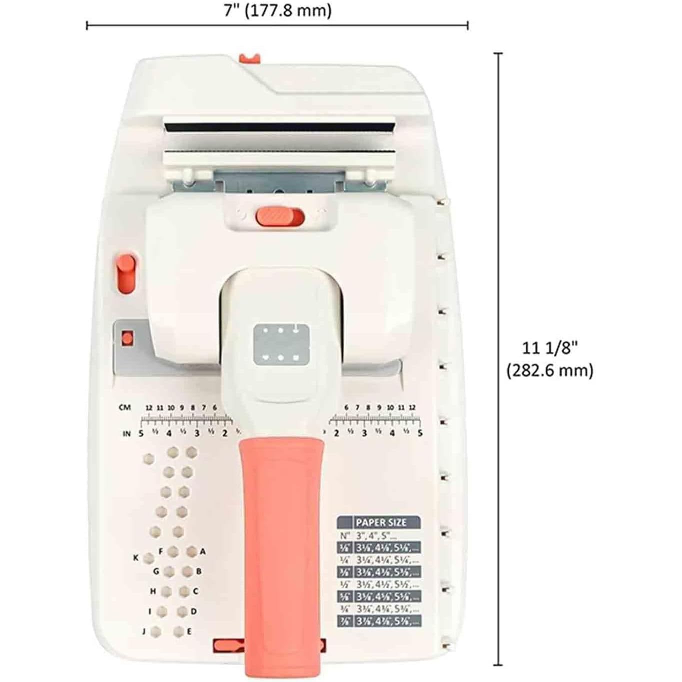 Máquina Perforadora De Espiral Manual, Kit De Encuadernación con Perforadora De Agujeros Redondos De 4 Mm, Línea De Encuadernación De 6 Mm A 16 Mm, Perforadora De Papel Resistente