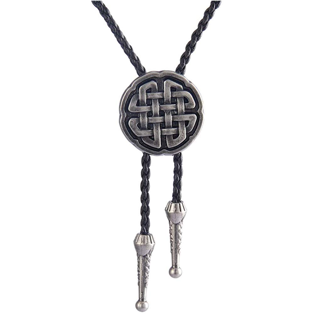 Amazon | [Hikaru.G] ループタイ ポーラータイ レザー紐 メタル ケルト