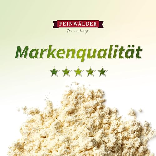 Feinwälder® Volleipulver/Eipulver aus Hühnereiern/Eiersatz für Kochen und Backen/lang haltbare Trocken-Nahrung im wiederverschließbaren Beutel (1 kg)