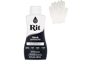 Rit Fabric Dye - Transform Your Creations with Deep, Vibrant Black!