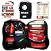 M2 BASICS Premium Outdoor First Aid Kit | Compact & Rugged for Camping, Sports, Survival, Car, RV, Boat | Molle Compatible