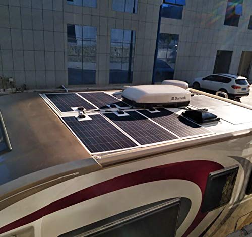 Xinpuguang 800W 24V Solar System Kit 100W Flexible Solar Panels Monocrystalline Cell Module 2000W 110V Inverter ，12V/24V 45A Controller Off Grid Solar Battery Charge For Rv,Cabin,Tent,Boat (800W) #TOP5