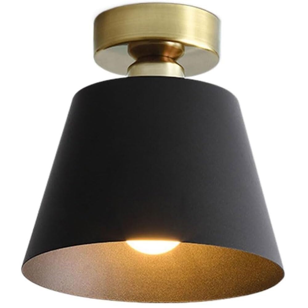 Plafonnier industriel compact pour petits espaces et plafonds bas de couloir