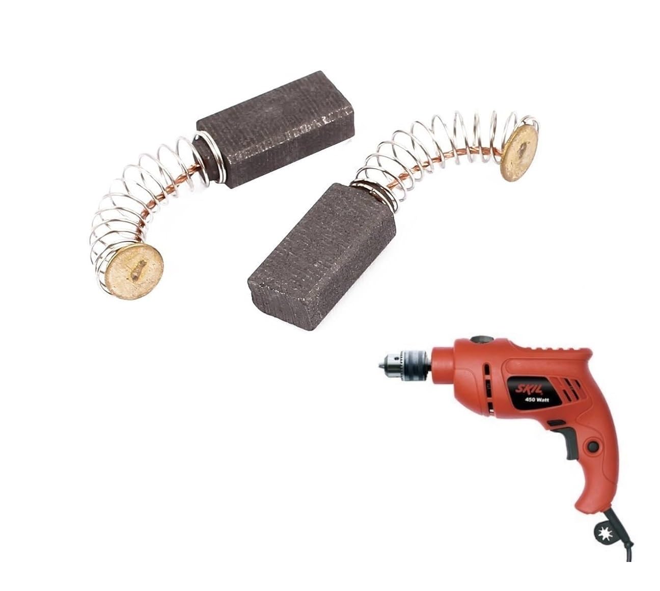 Carbon Brush Set (DCA Make) For Drill Model 6510 (CR142) (B0CP2J7HHK) Amazon Price History, Amazon Price Tracker